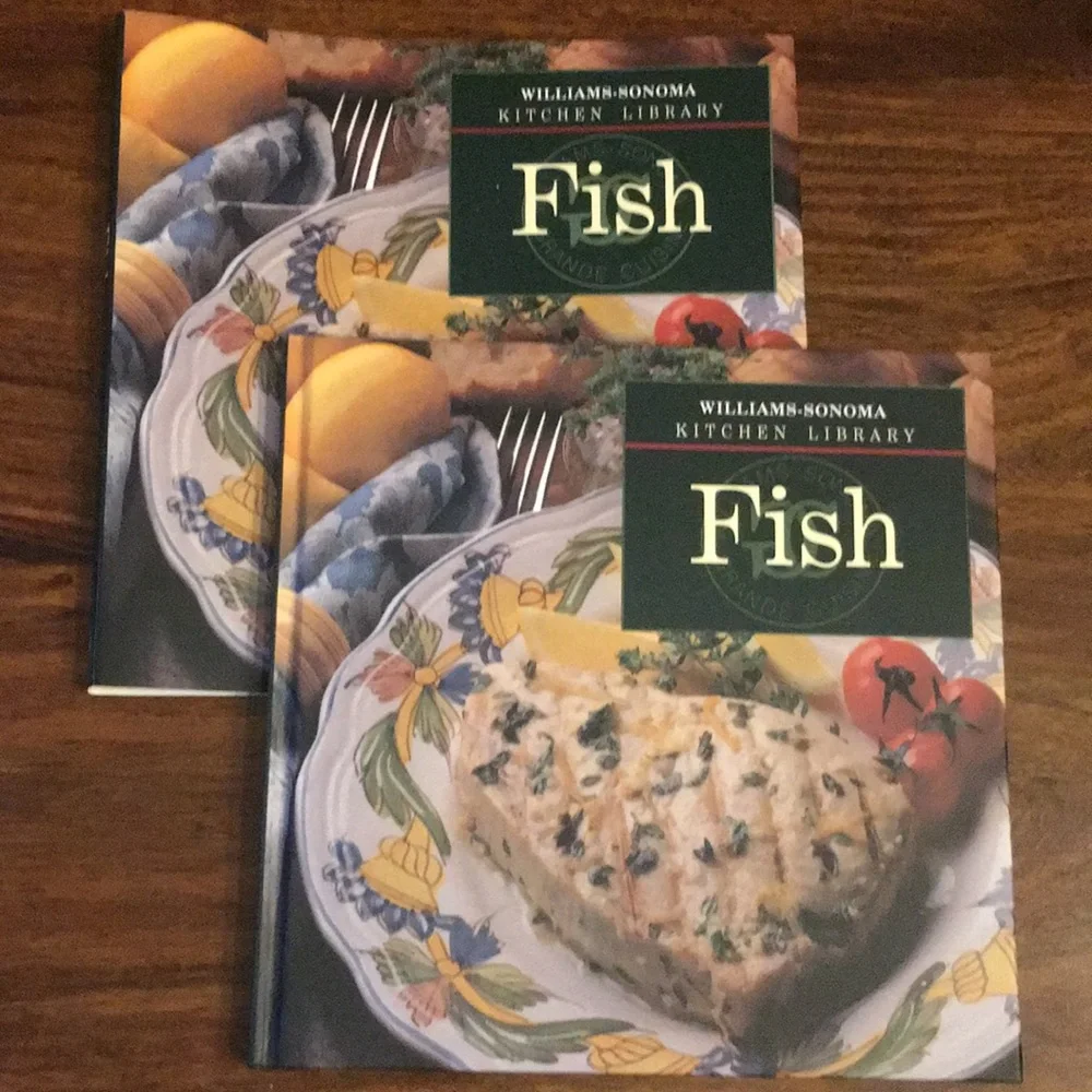 Williams Sonoma Kitchen Library Cookbook Trio Set of 3 - Beef Potatoes Fish